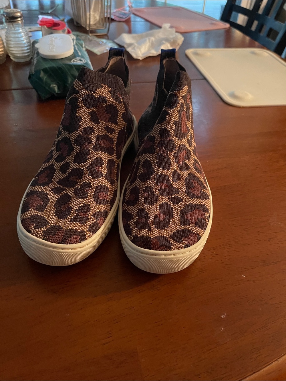 Rothy's The Chelsea Wildcat High Top Sneaker Shoe Boot Size 8.5